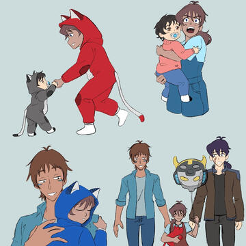 Kogane-McClain Family ft. Hoshi Shirogane